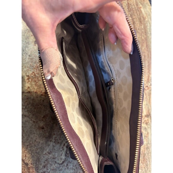 Kate Spade Purse Cedar Street Maise Mulled Wine Leather - Picture 4 of 5